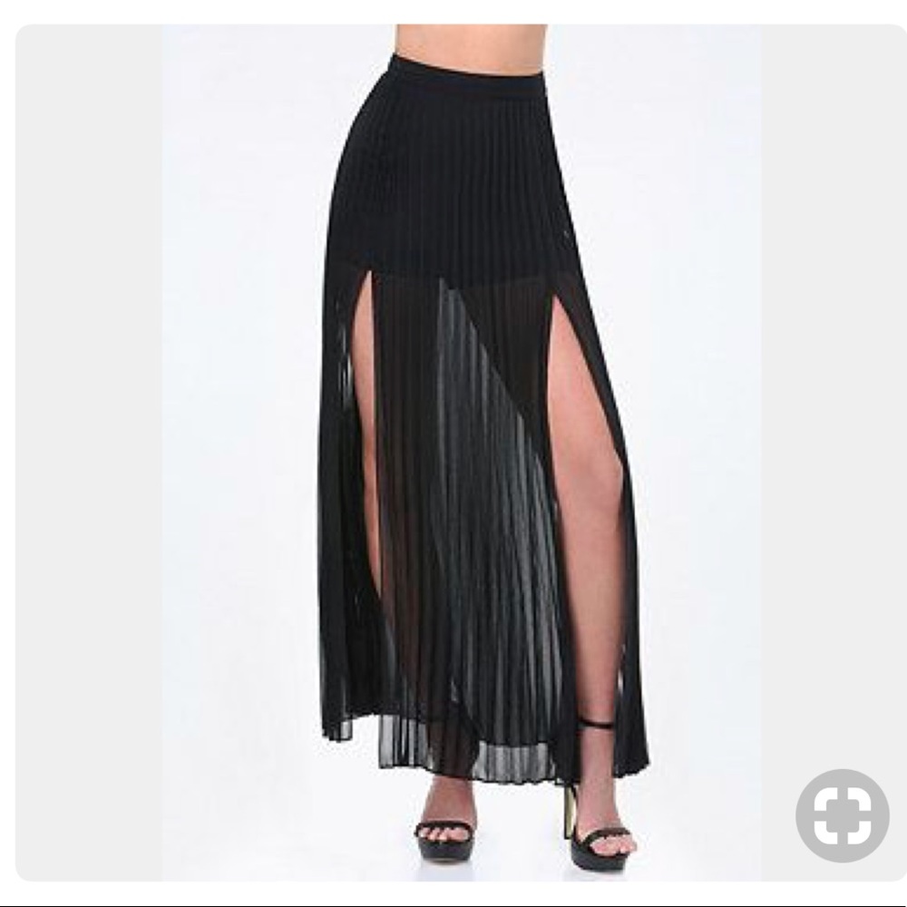 NWT Bebe Maxi Skirt